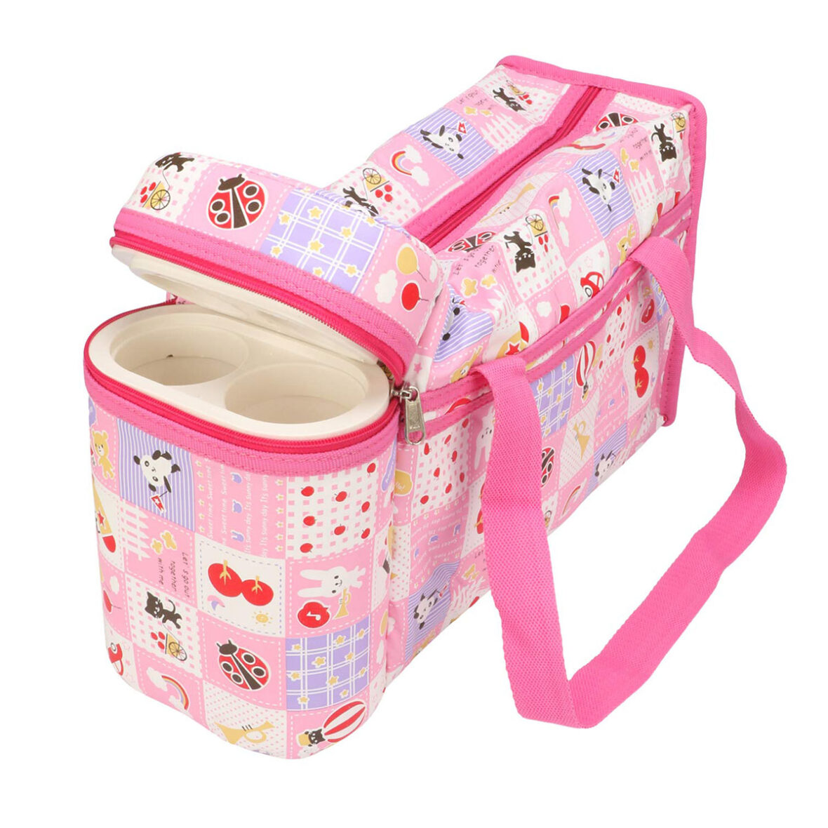 Diaper Bag with Bottle Warmer