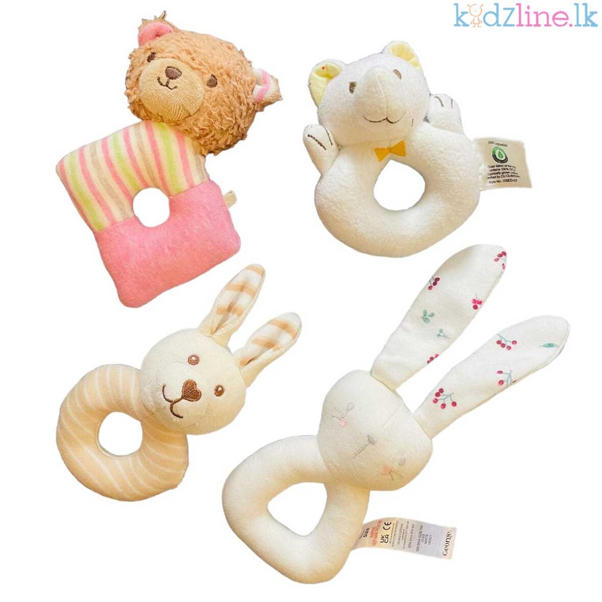 Soft Toy Hand Rattle