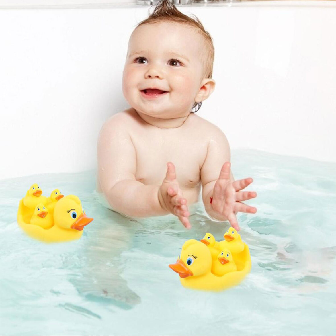 3 in 1 Duck Family Bath Set