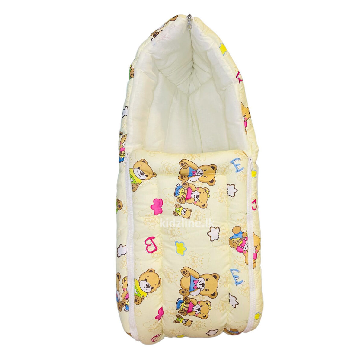 100% Cotton Material Baby Printed Sleeping Bag ( Yellow )