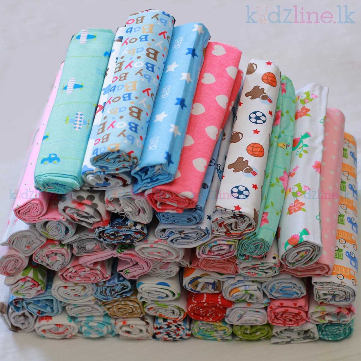 4Pcs Receiving Blanket