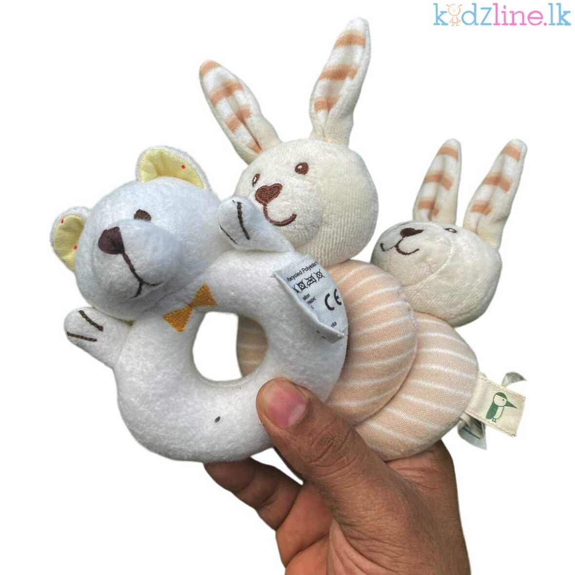 Soft Toy Hand Rattle - Kidzline.lk Baby Shop