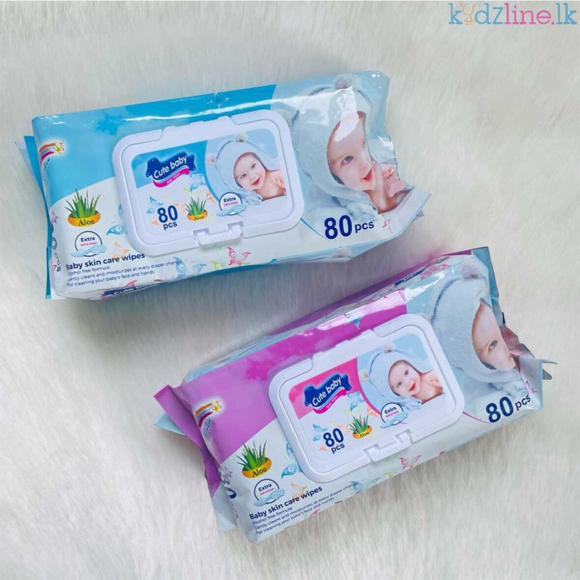 80 Pcs Baby Skin Care Wipes