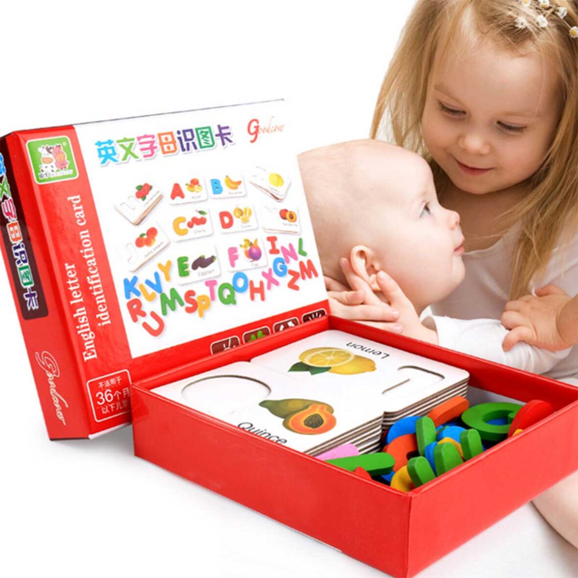 English Letter Identification Card