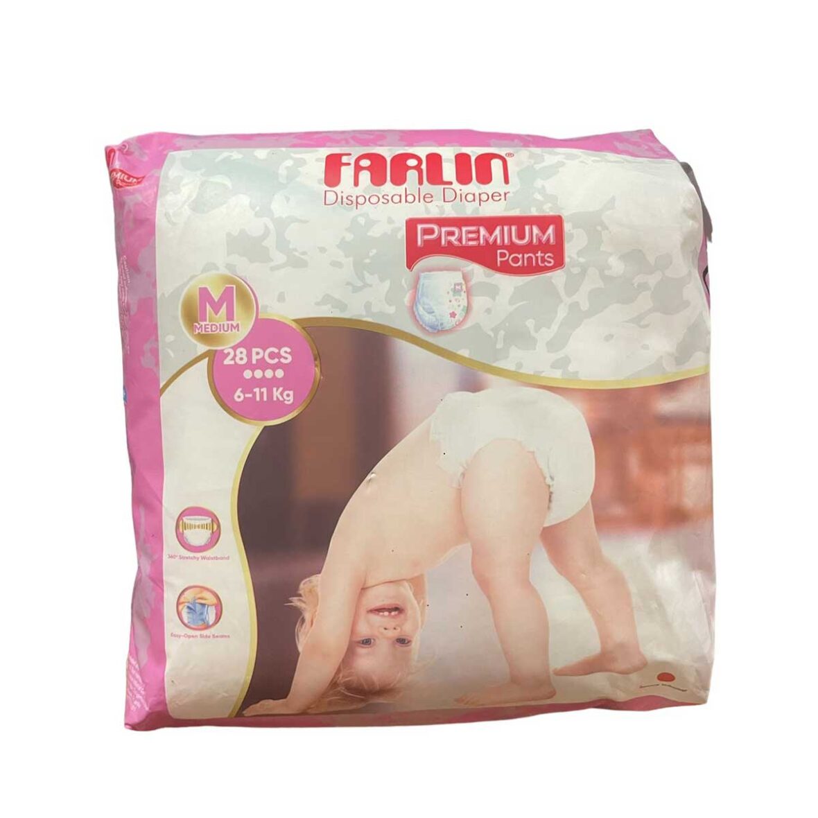 Farlin Diaper Medium 28 Pcs (Pant Type)