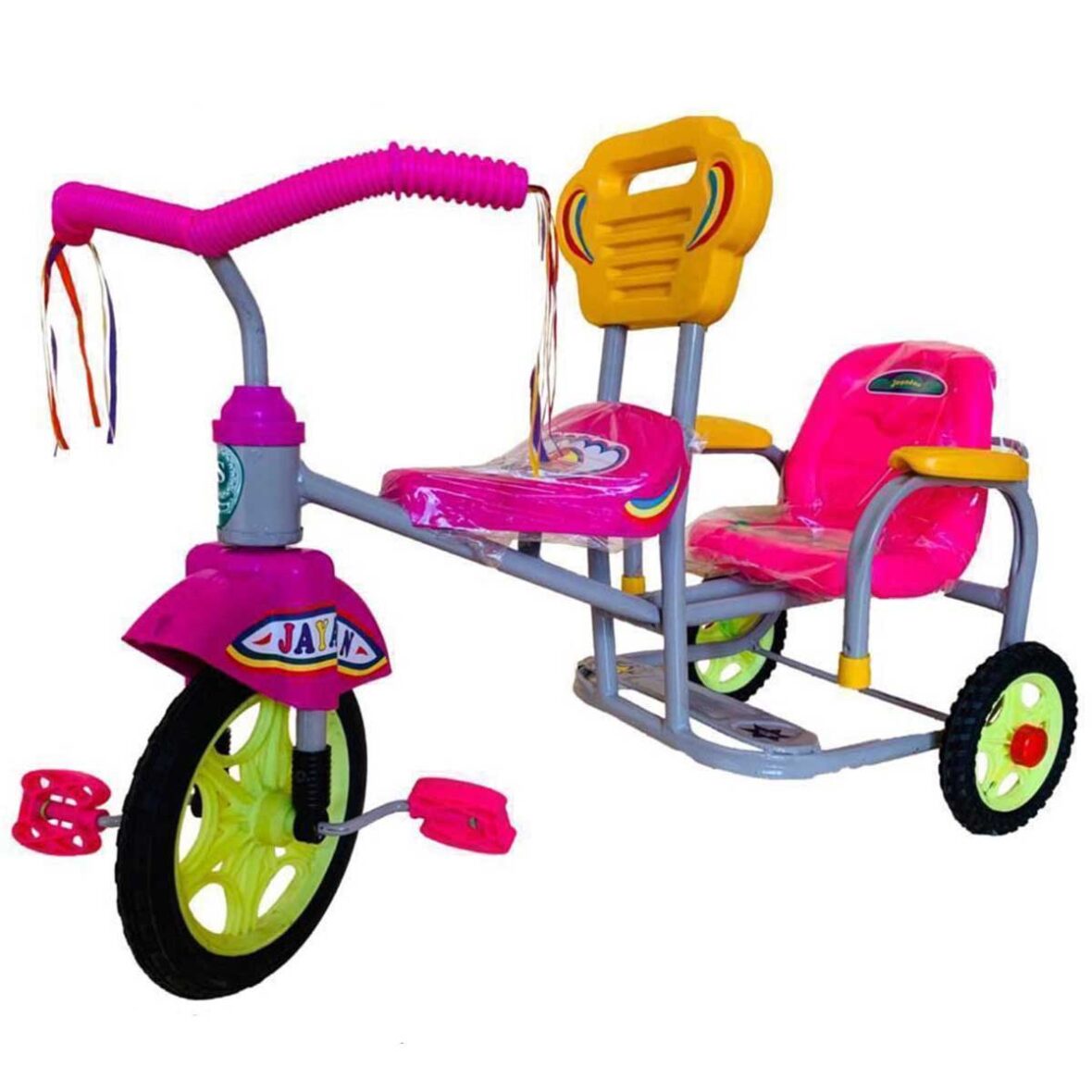Double Seat Tricycle