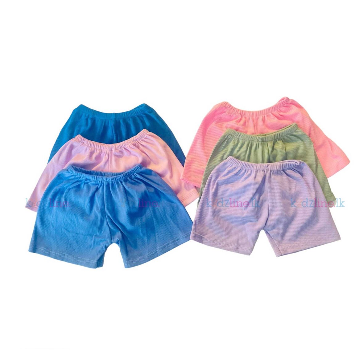 06 Pcs Baby Shorts