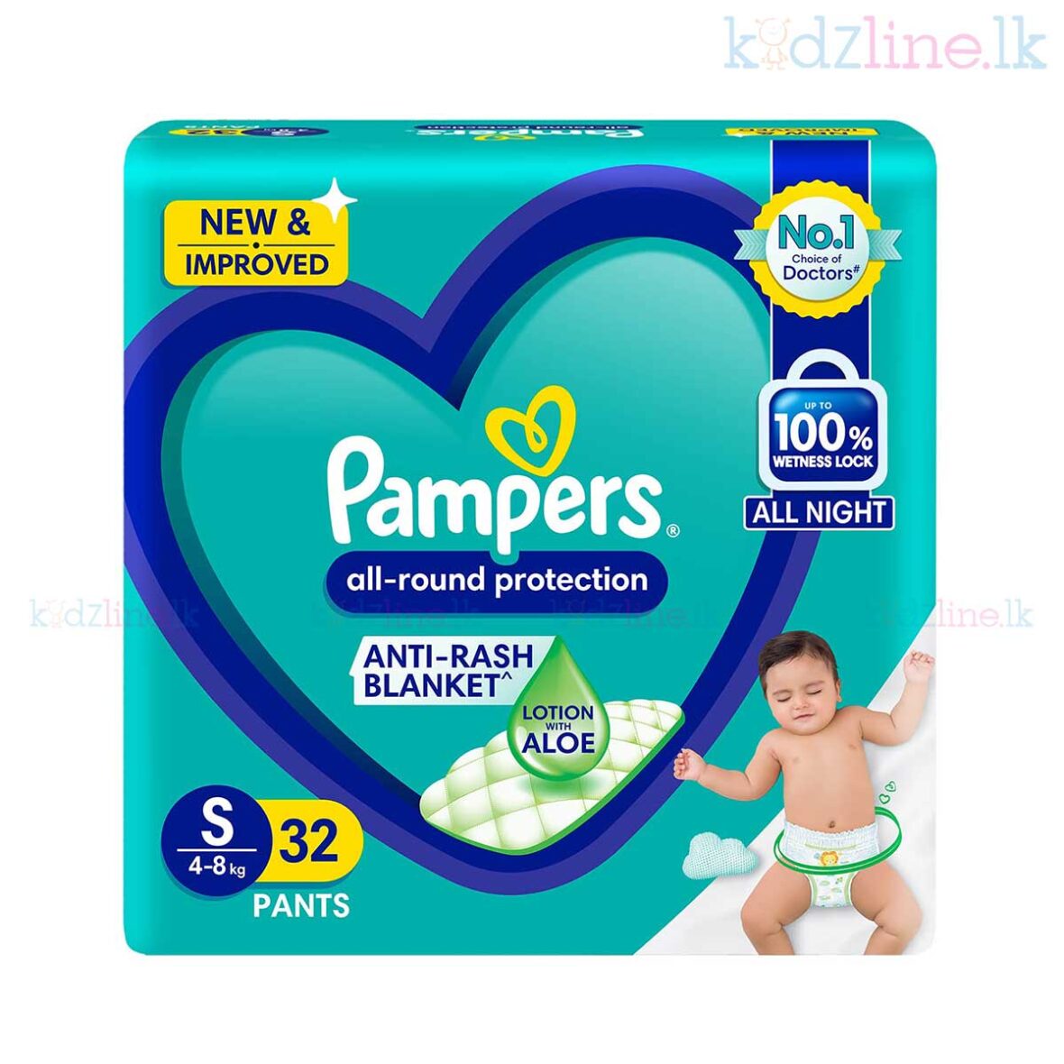 Pampers Small 32Pcs (Pant Type)