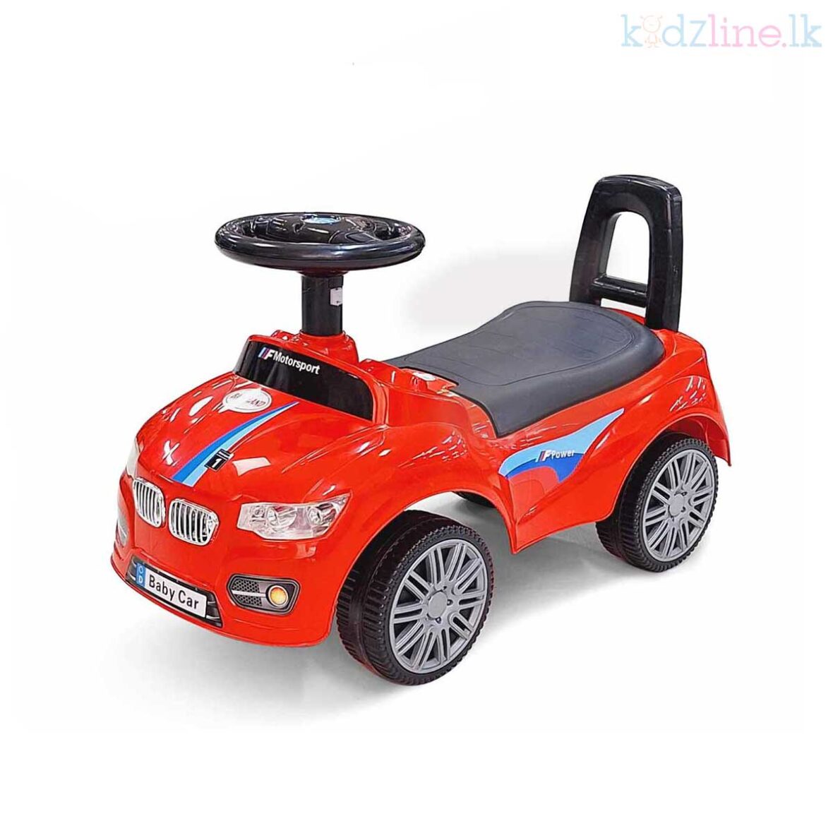 Baby Push Car – Ride-On Toy with Steering Wheel & Under-Seat Storage