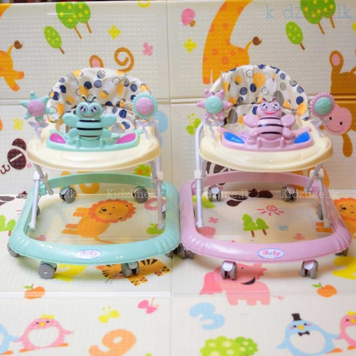 Honey Bee Baby Push Walker With Toys