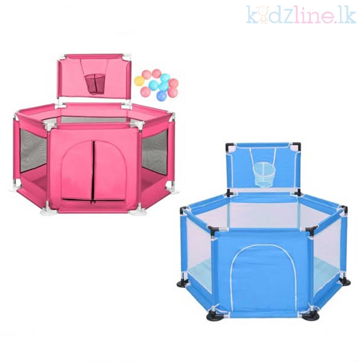 Playpen With 30 Balls